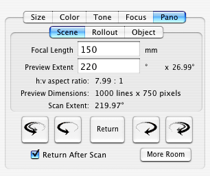 Pano Software Scene Controls